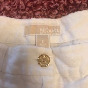 MICHAEL Michael Kors white pants, size 2
